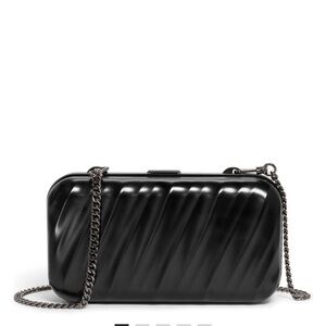 TUMI minaudiere 19 degree aluminum  shoulder bag